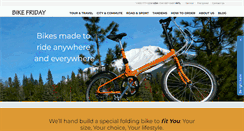 Desktop Screenshot of bikefriday.com